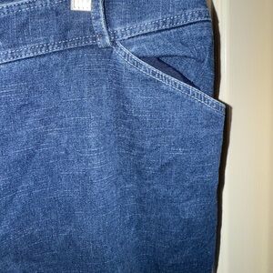 Julia Mitchell Casual Blue Denim stretch Pants 12
